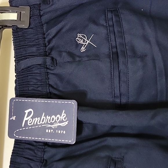 NWT Pembrook Comfort Collection Navy Medium Pants - Picture 3 of 3